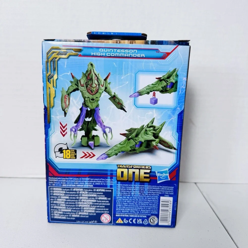 New Transformers One QUINTESSON High Commander‎ Hasbro Action Figure Collectible - Picture 2 of 2
